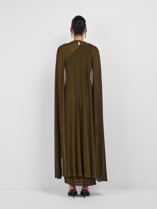 HALLIE GOWN, back view
