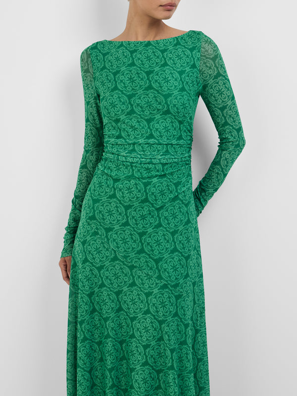RAYA MAXI DRESS, close-up detail