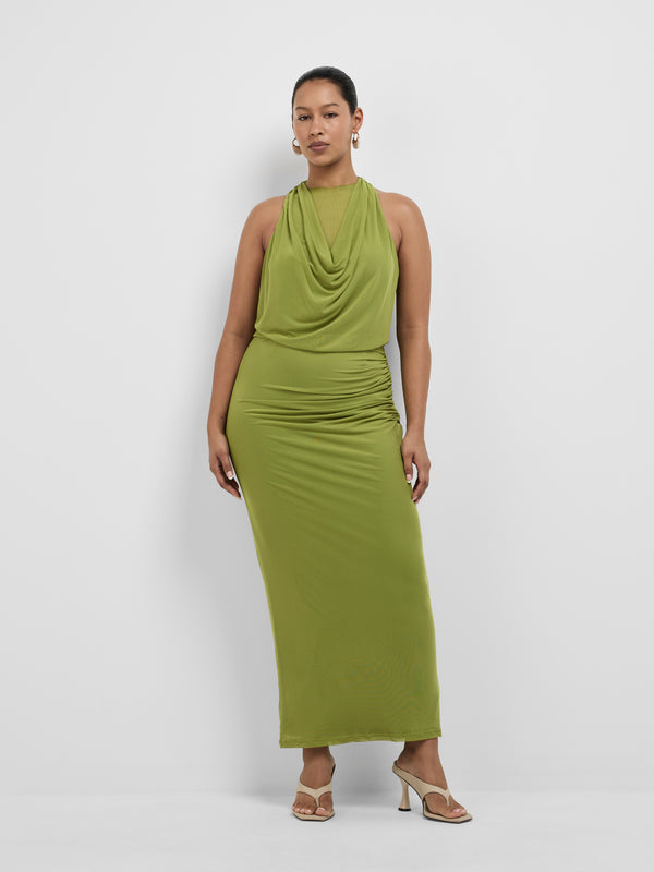 RANA DRESS, front view on size 12 model
