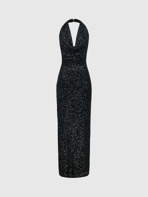 ZURI GOWN, flat lay