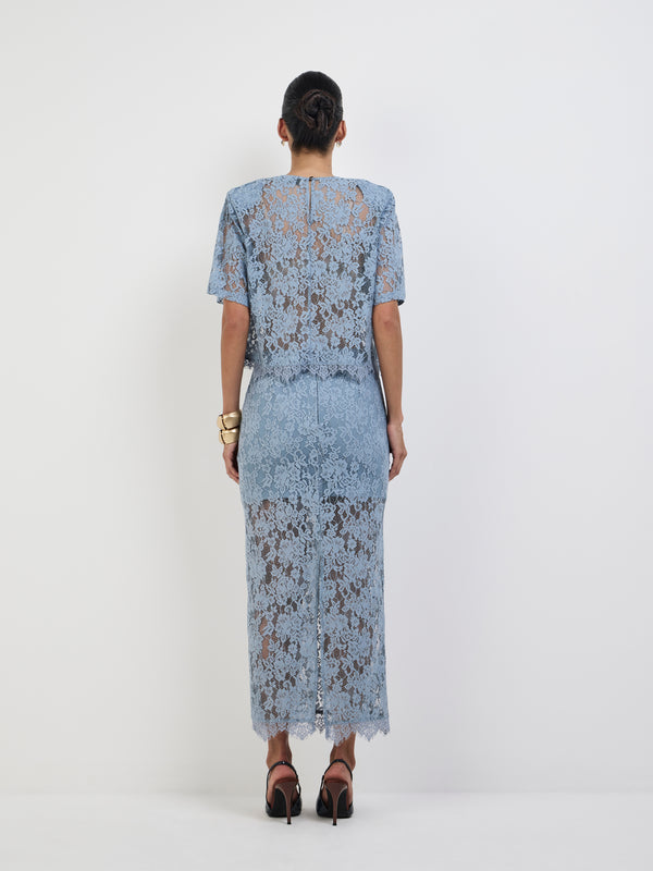 HARLOW LACE T-SHIRT, back view