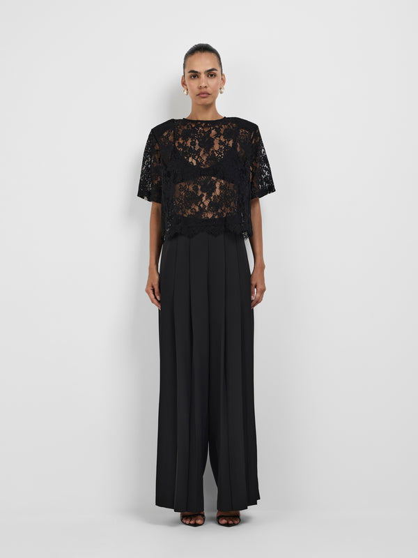 HARLOW LACE T-SHIRT, front view