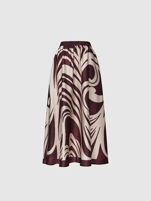INES MAXI SKIRT, flat lay