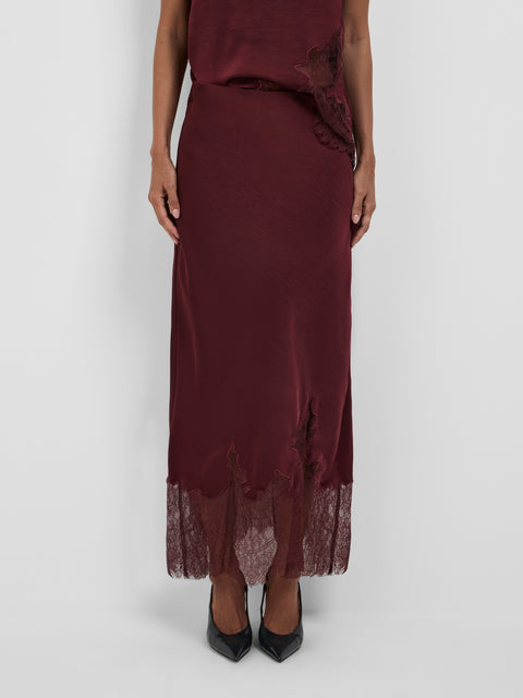 MIYAH SATIN SKIRT
