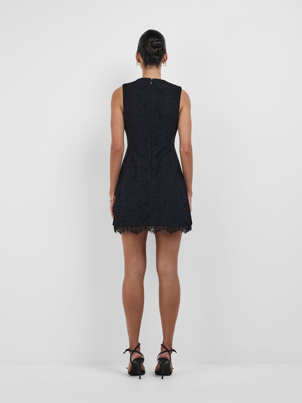 HARLOW MINI DRESS, back view