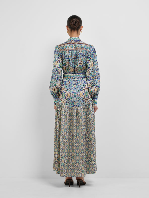 MYRA MAXI DRESS, back view