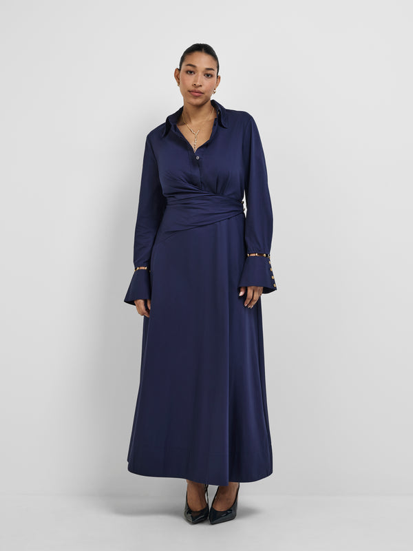 ADA MAXI DRESS, front view on size 12 model