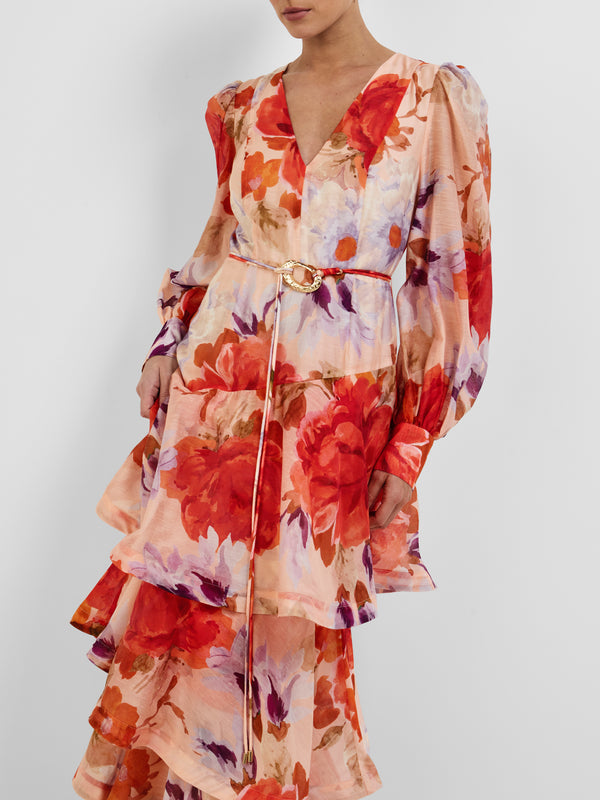 KENZA MAXI DRESS, close-up detail