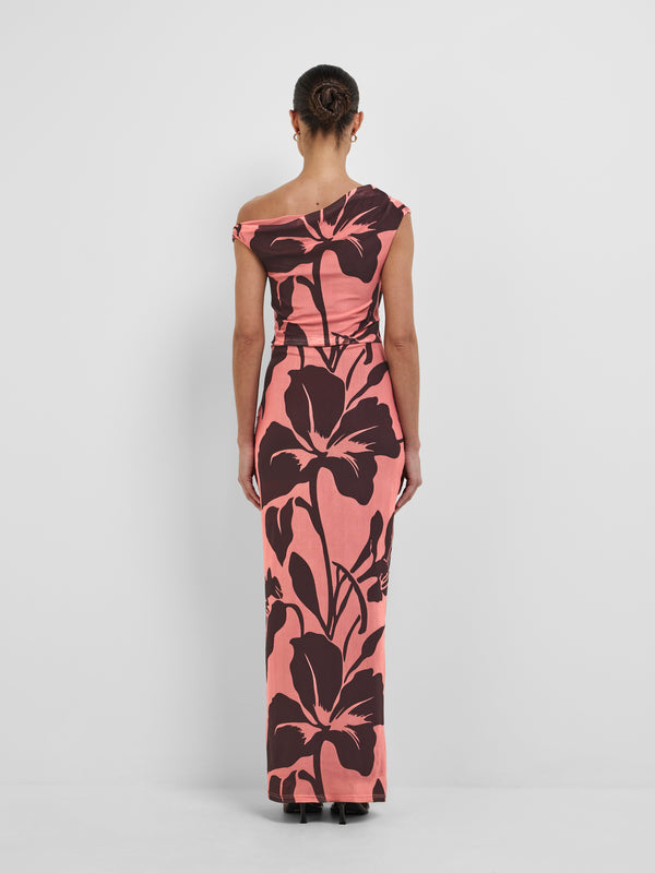 NOUR MAXI DRESS, back view