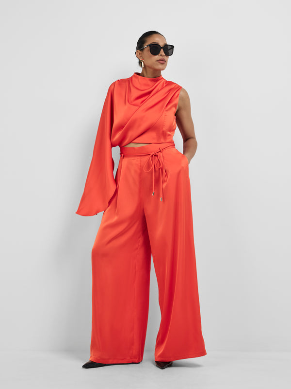 SIHAM PANT, front view on size 12 model