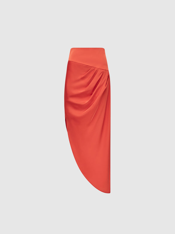 SIHAM MIDI SKIRT, flat lay