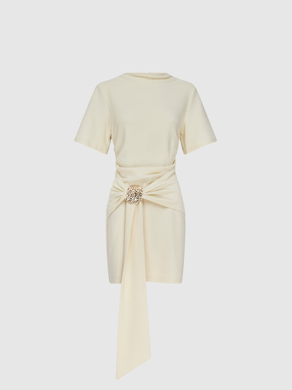 AMBER MINI DRESS, flat lay
