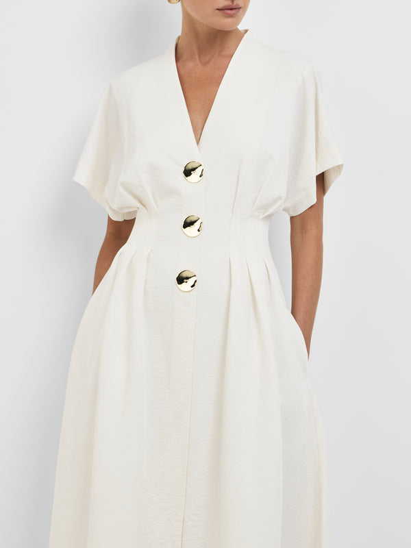 ARIANA MIDI DRESS, close-up detail