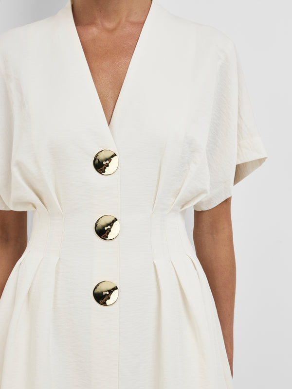 ARIANA MIDI DRESS, close-up detail