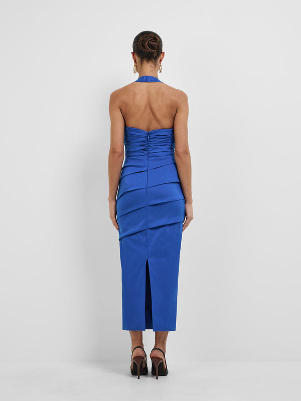 SARAH MIDI DRESS, back view