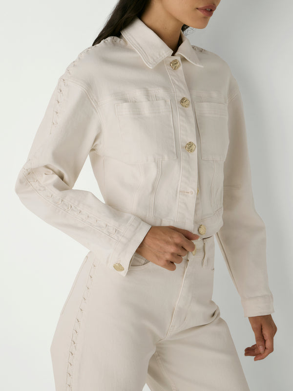 AVERY DENIM JACKET, close-up detail