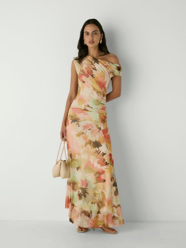 FLORA DRESS, front view on size 8 model