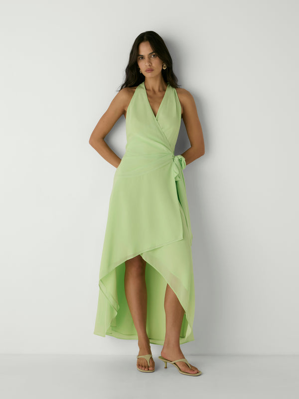 LILY DRESS, front view on size 8 model