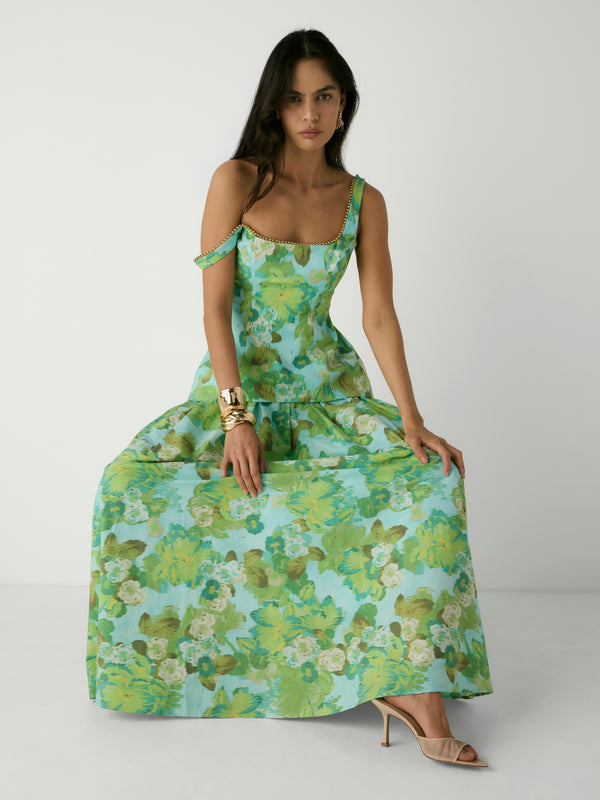 CAPRI GOWN, front view