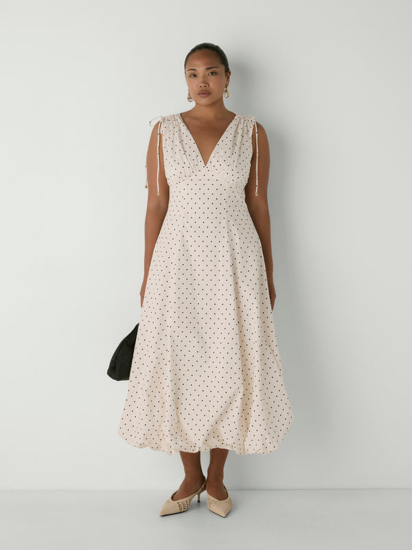 SAMMY MAXI DRESS, front view on size 12 model