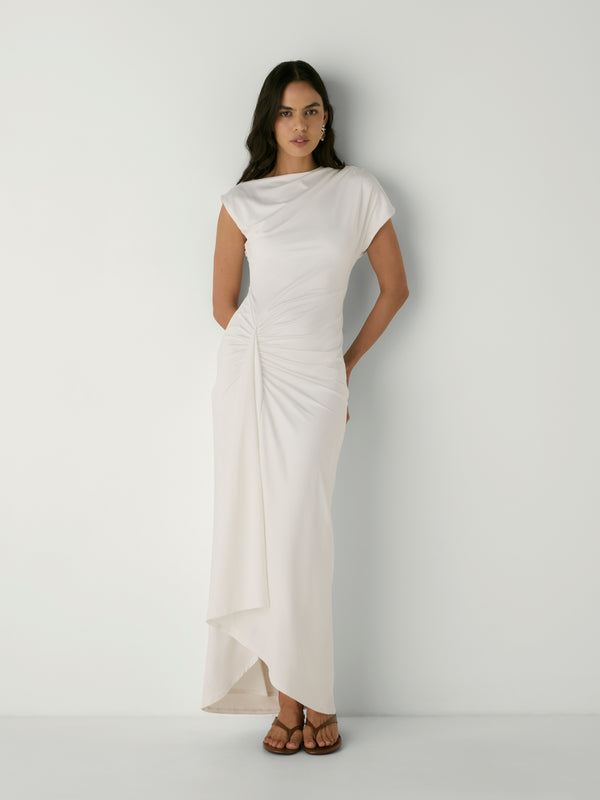 VERA DRESS, front view on size 8 model