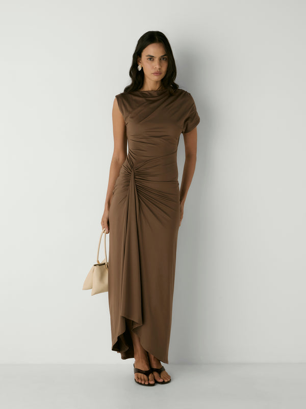 VERA DRESS, front view on size 8 model