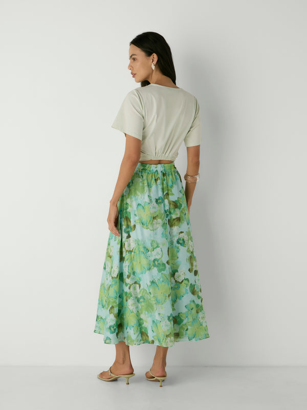 CAPRI SKIRT, back view