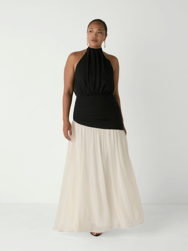 FLORENCE GOWN, front view on size 12 model