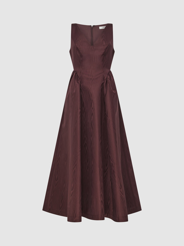 WATER WAVE MAXI DRESS, flat lay