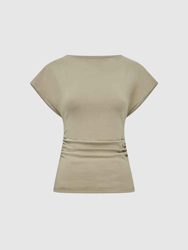 RENEE T SHIRT, flat lay