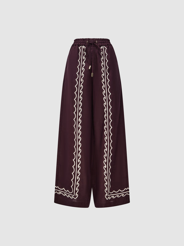 LANI PANT, flat lay