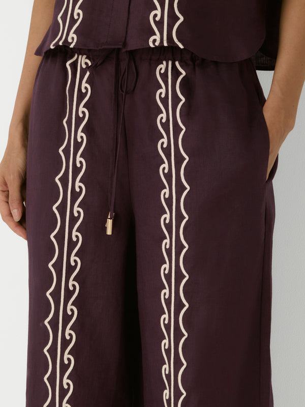 LANI PANT, close-up detail