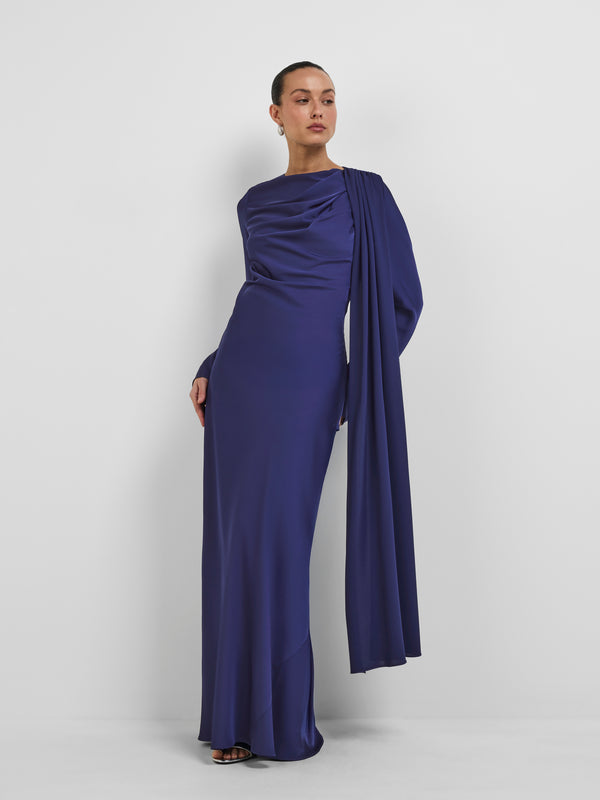 SELINA GOWN, front view on size 8 model