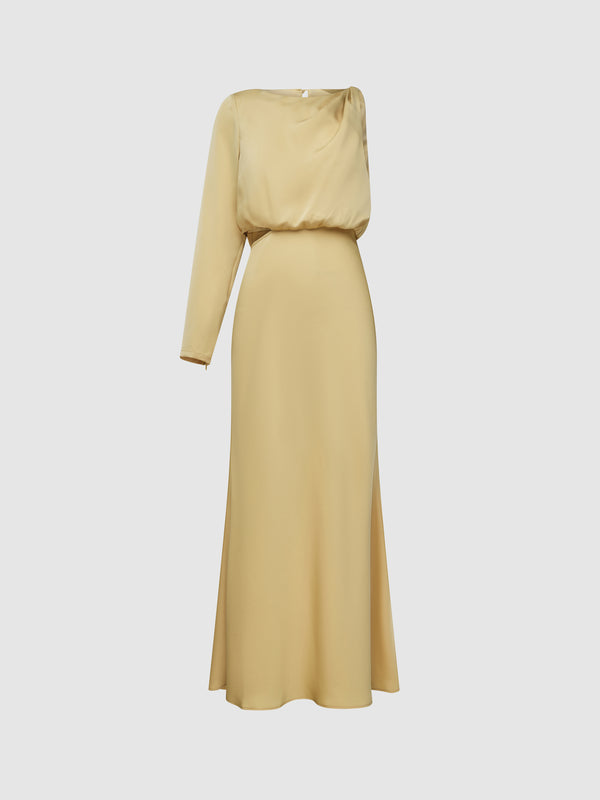 MIRANDA MIDI DRESS, flat lay