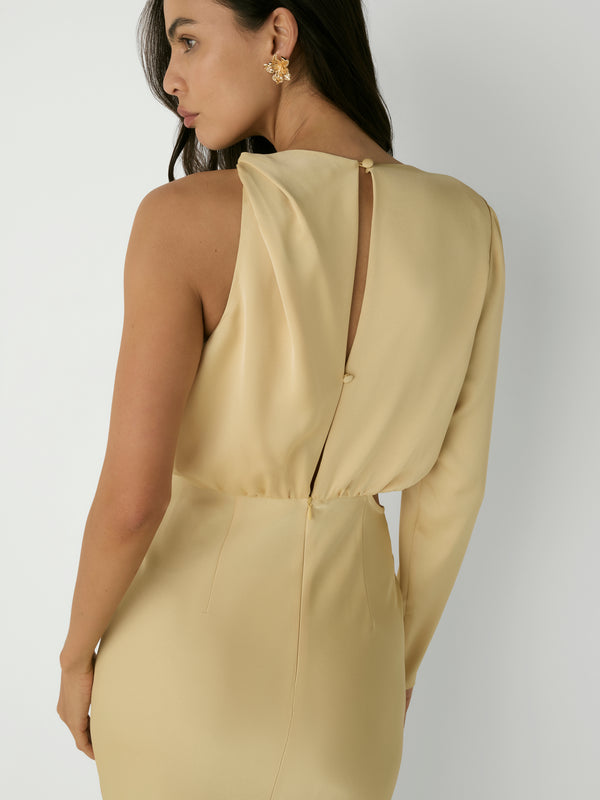 MIRANDA MIDI DRESS, back view