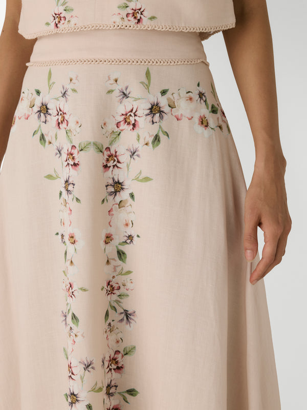 FREYA MAXI SKIRT, close-up detail