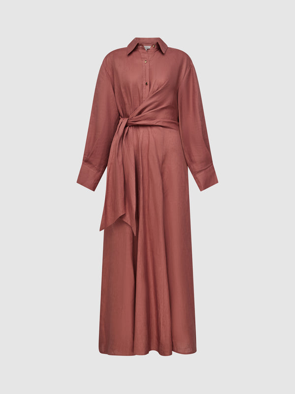 FAYE SHIRT DRESS, flat lay
