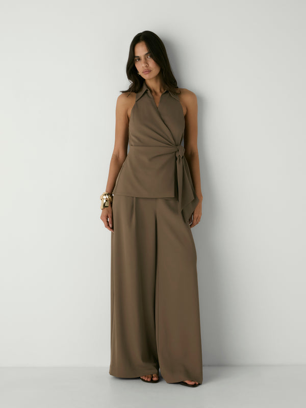 HAVANA PANT, front view on size 8 model