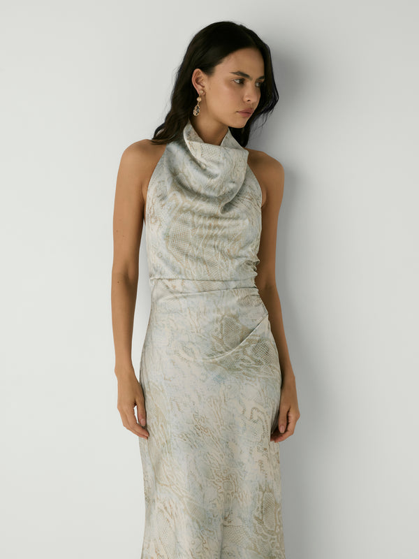 SYLVIE MAXI DRESS, close-up detail