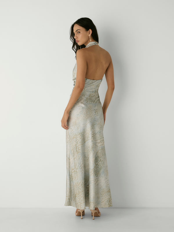 SYLVIE MAXI DRESS, back view