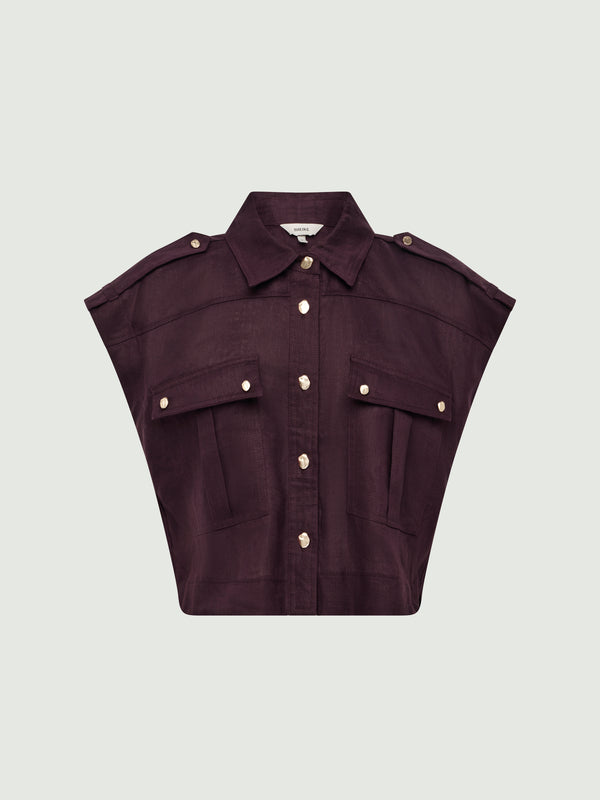 CELENE SHIRT, flat lay