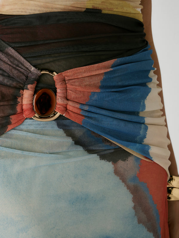 NEVADA MAXI DRESS, close-up detail