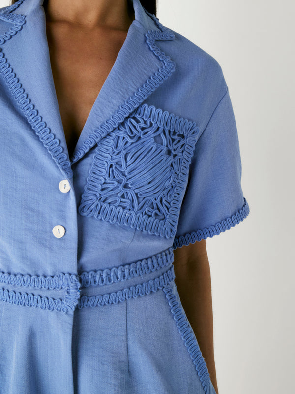 MARBELLA PLAYSUIT, close-up detail