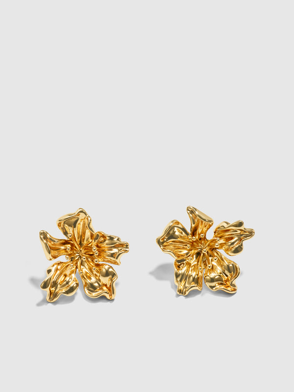 FLORA EARRINGS, flat lay
