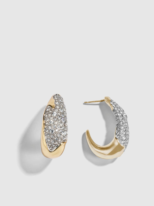 HANNAH STUD EARRINGS, flat lay