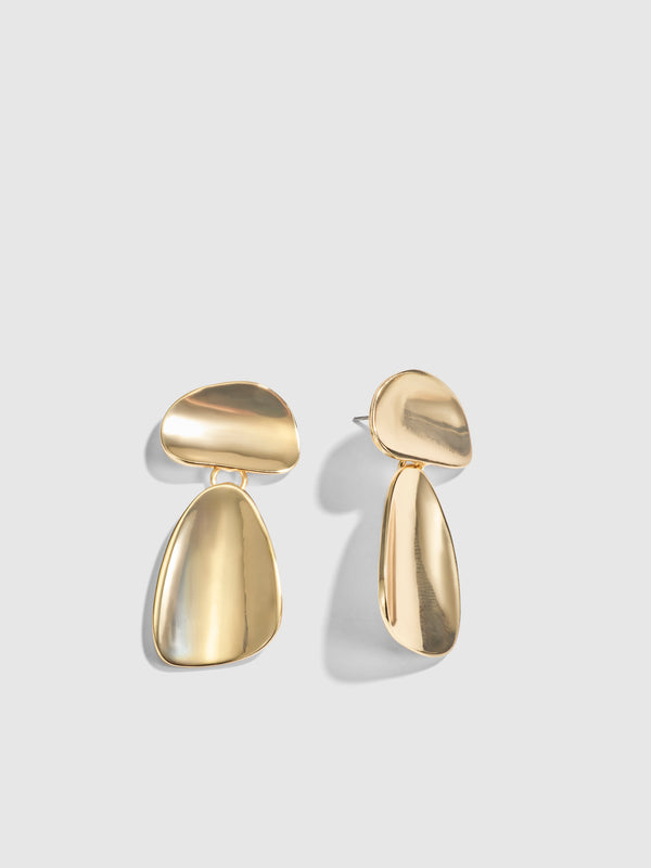 CASCADE EARRINGS, close-up detail