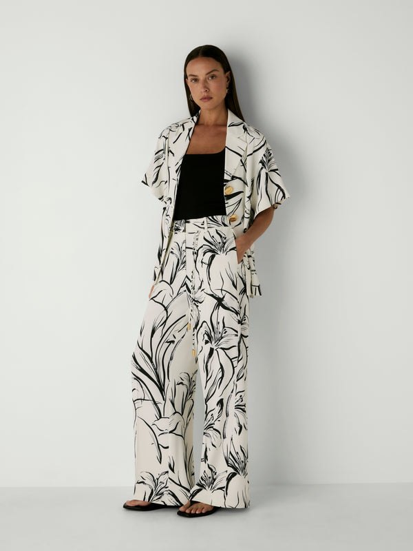 ASTER PANT, front view on size 8 model