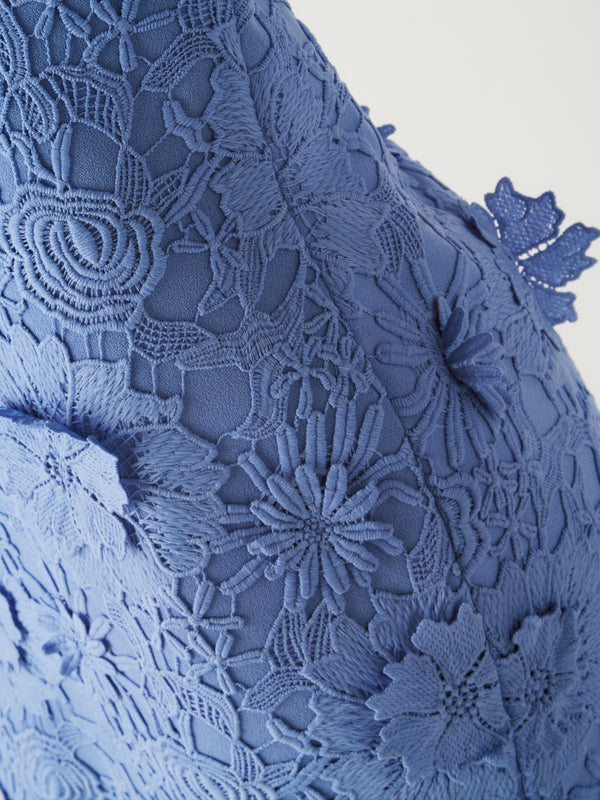 VALETTA MIDI DRESS, close-up detail