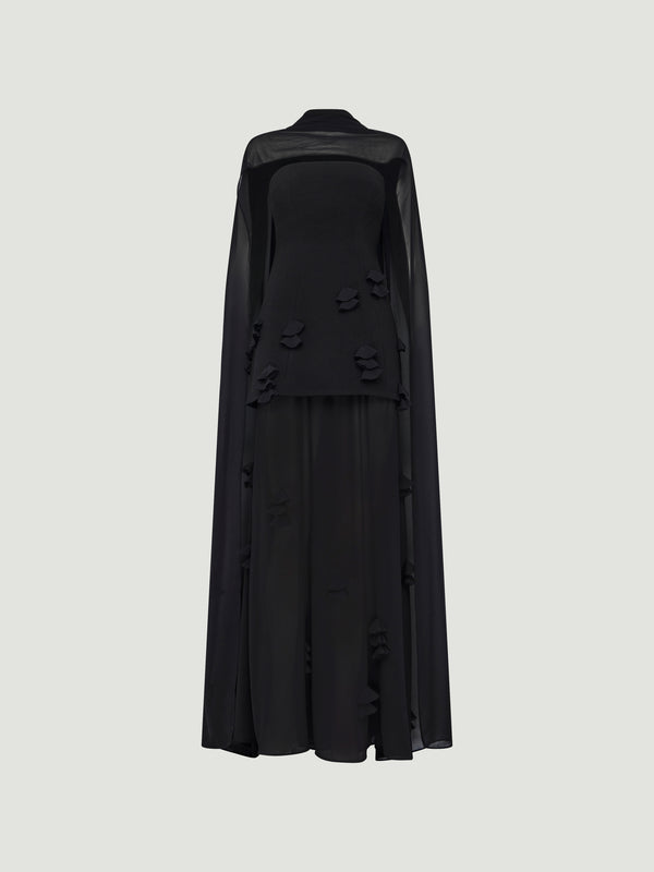 ARIA MAXI DRESS, flat lay