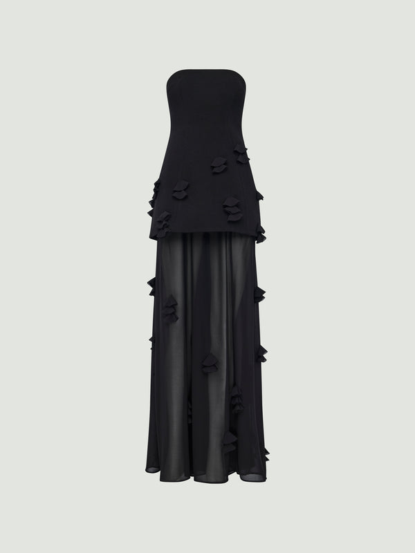 ARIA MAXI DRESS, flat lay